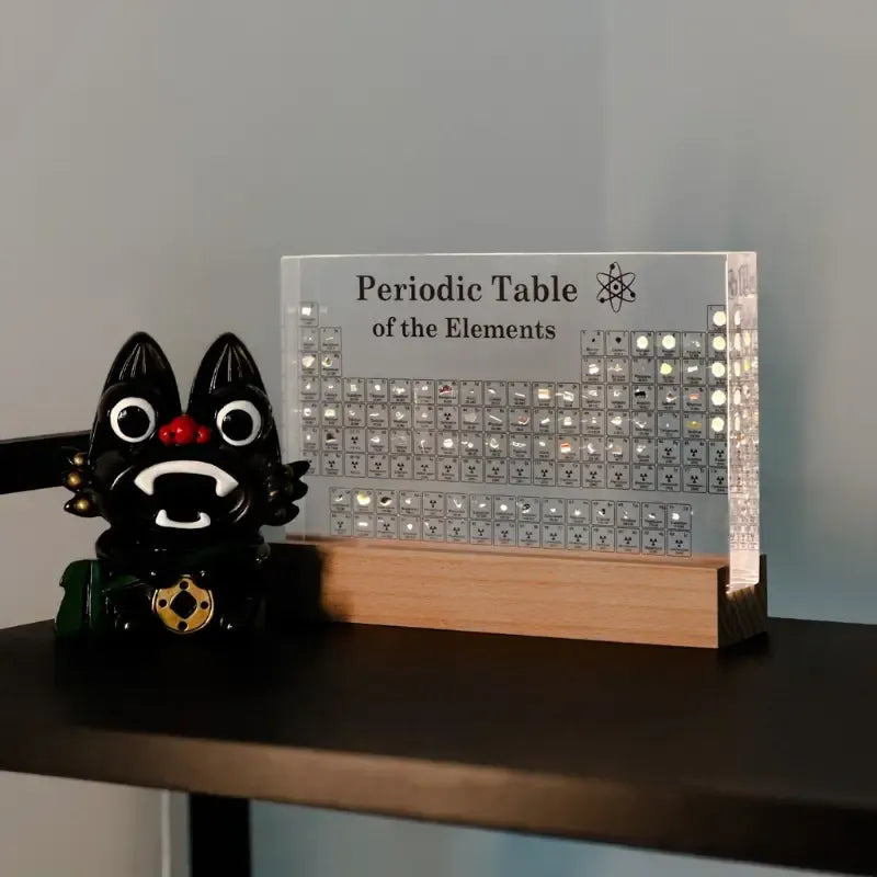 Tableau périodique avec éléments réels