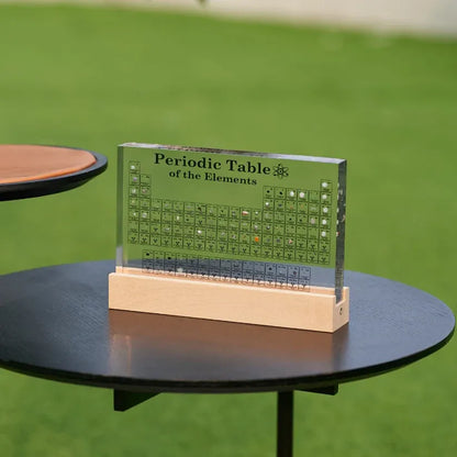 Tableau périodique avec éléments réels