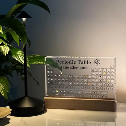 Tableau périodique avec éléments réels