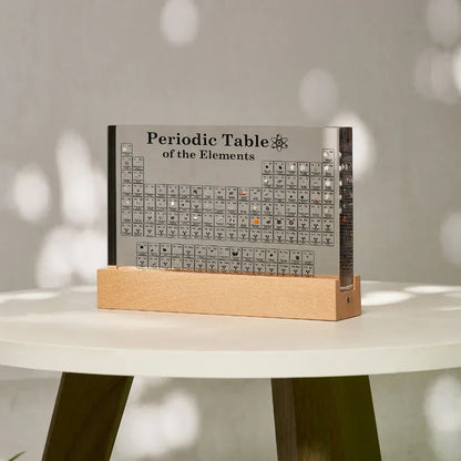 Tableau périodique avec éléments réels