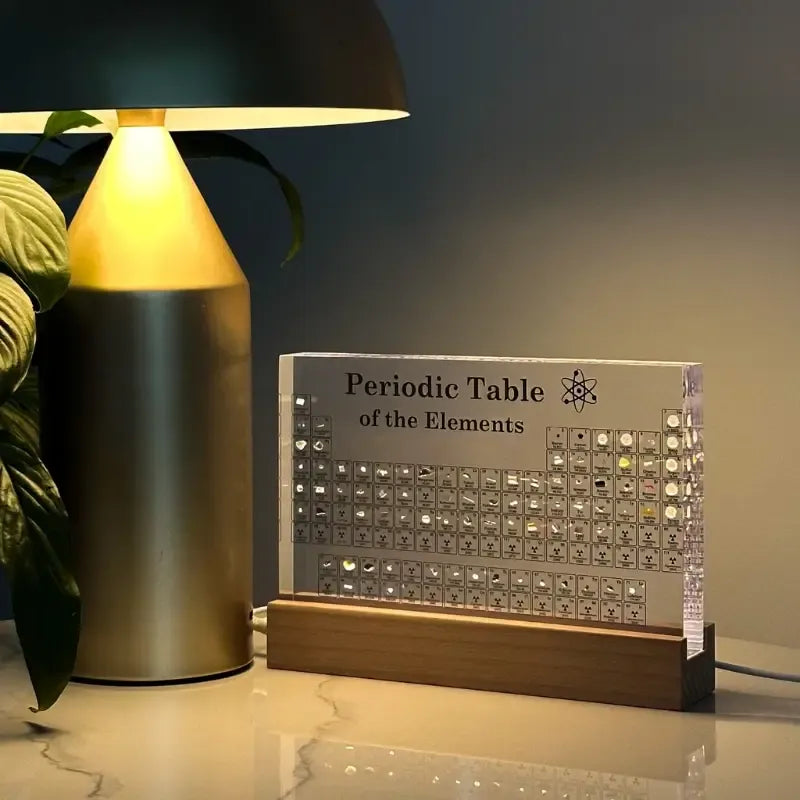 Tableau périodique avec éléments réels