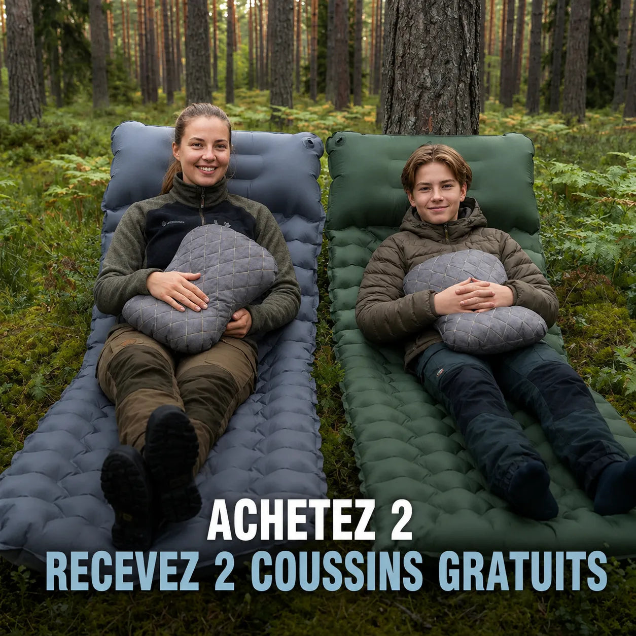 Matelas gonflable PRO ultraléger et compact