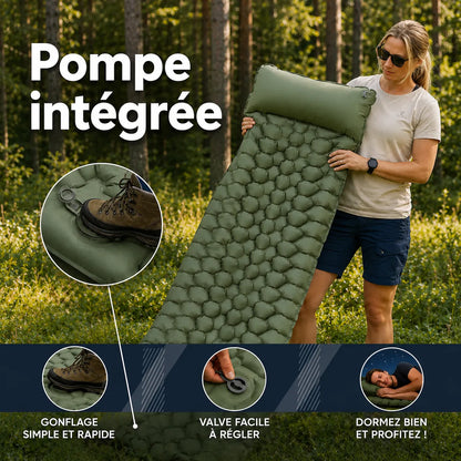 Matelas gonflable PRO ultraléger et compact