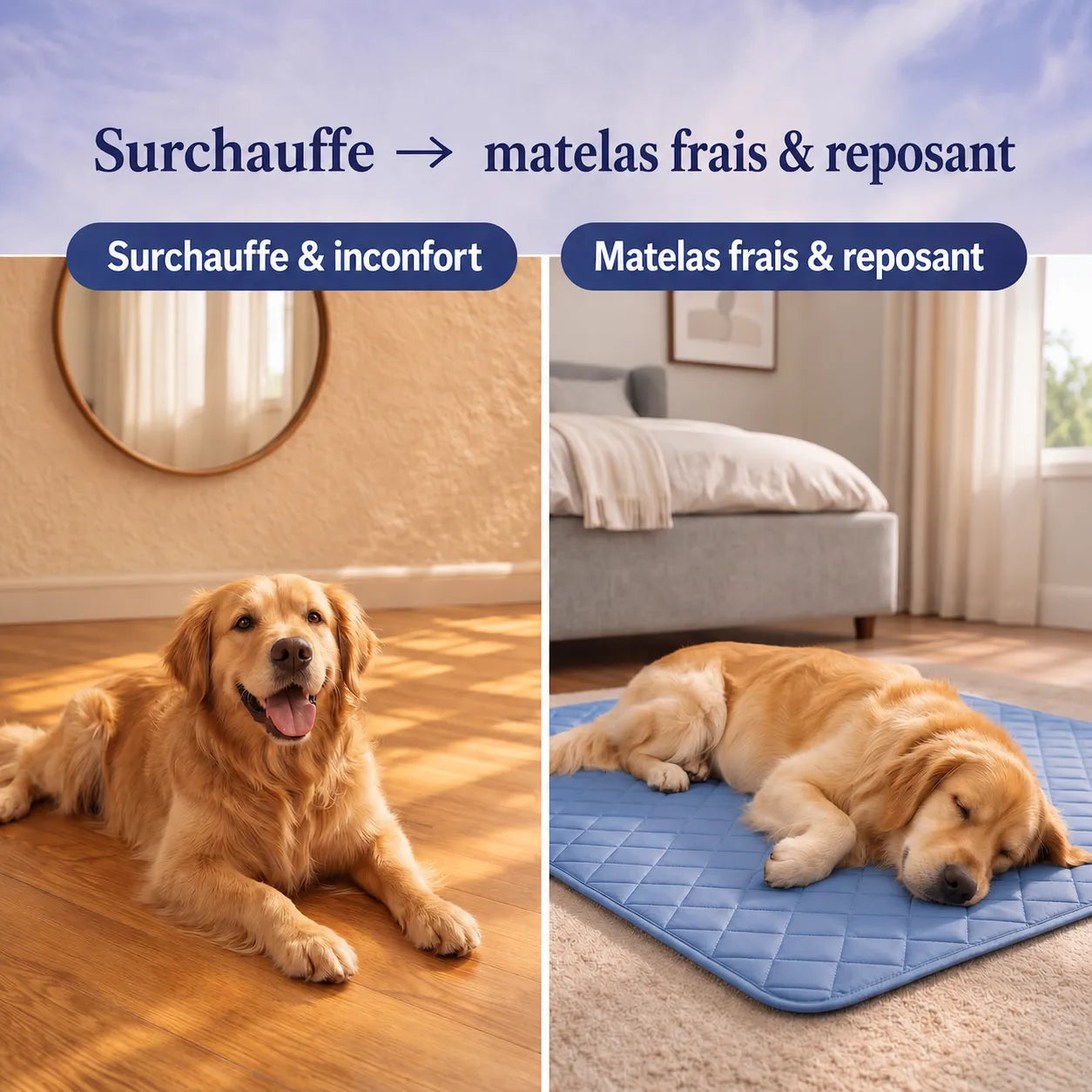 Votre chien surchauffe plus vite que vous ne le pensez