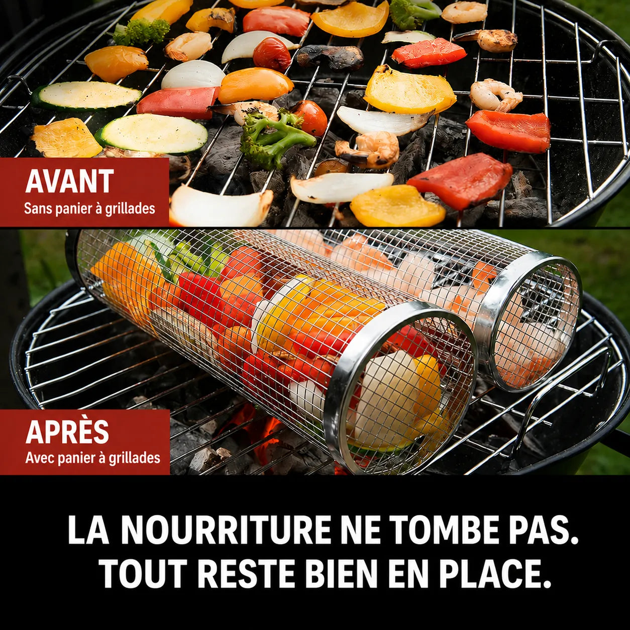 Panier à grillades classique