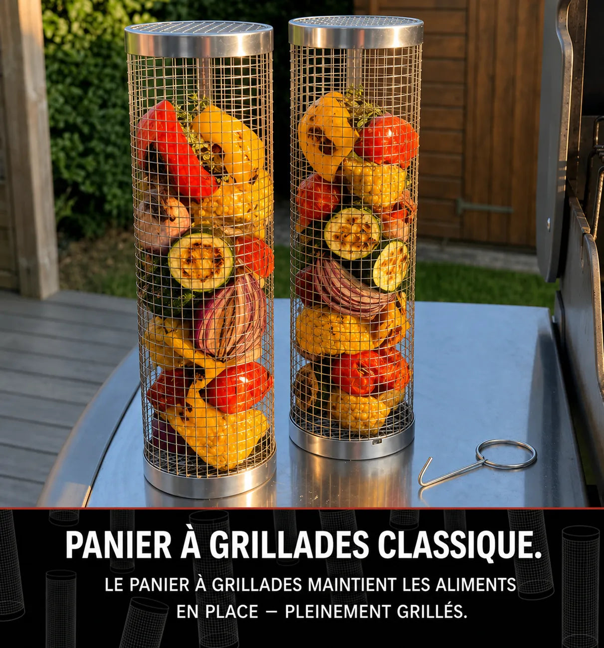 Panier à grillades classique