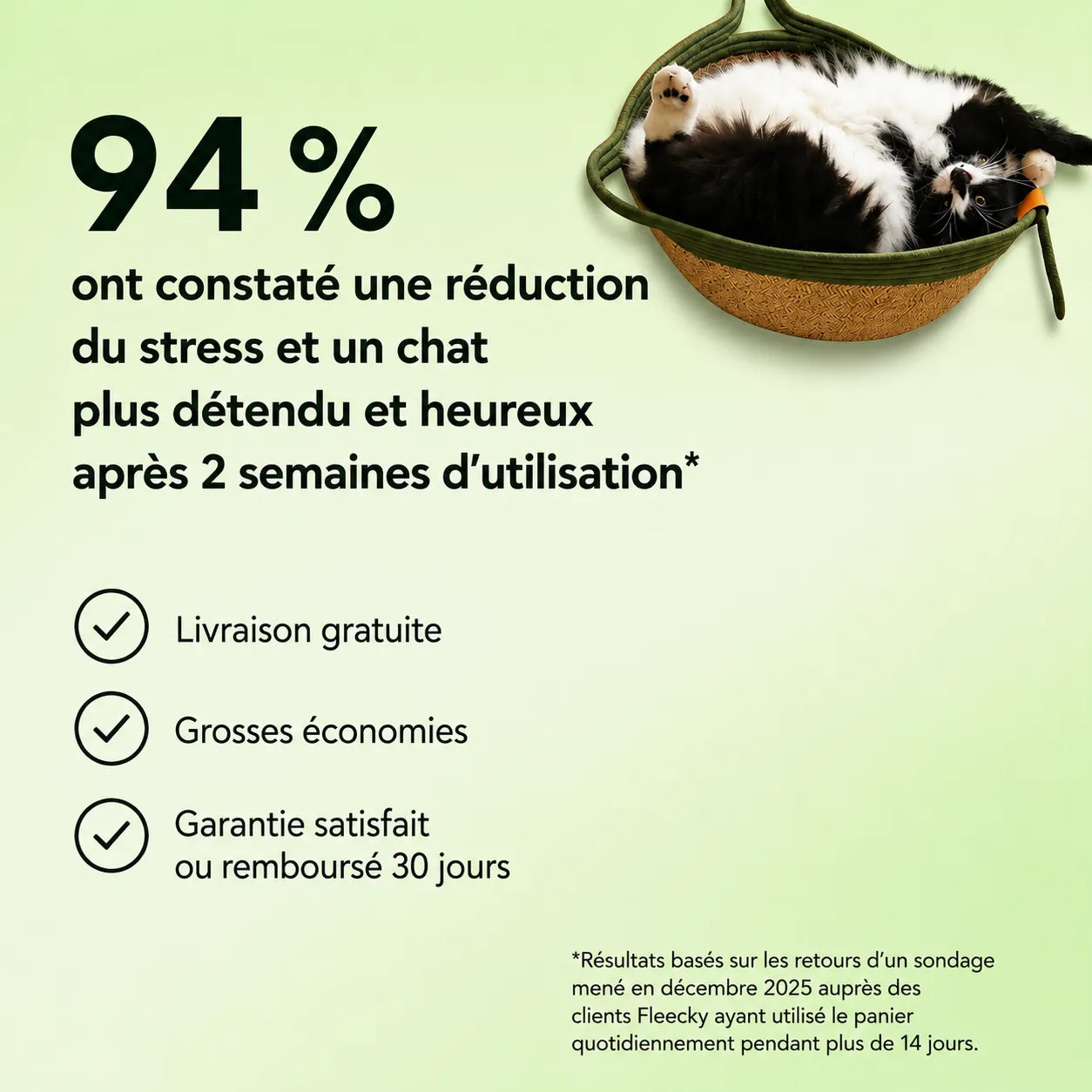 Panier Instinct | L’espace naturel pensé pour votre chat