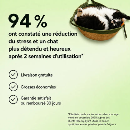 Panier Instinct | L’espace naturel pensé pour votre chat