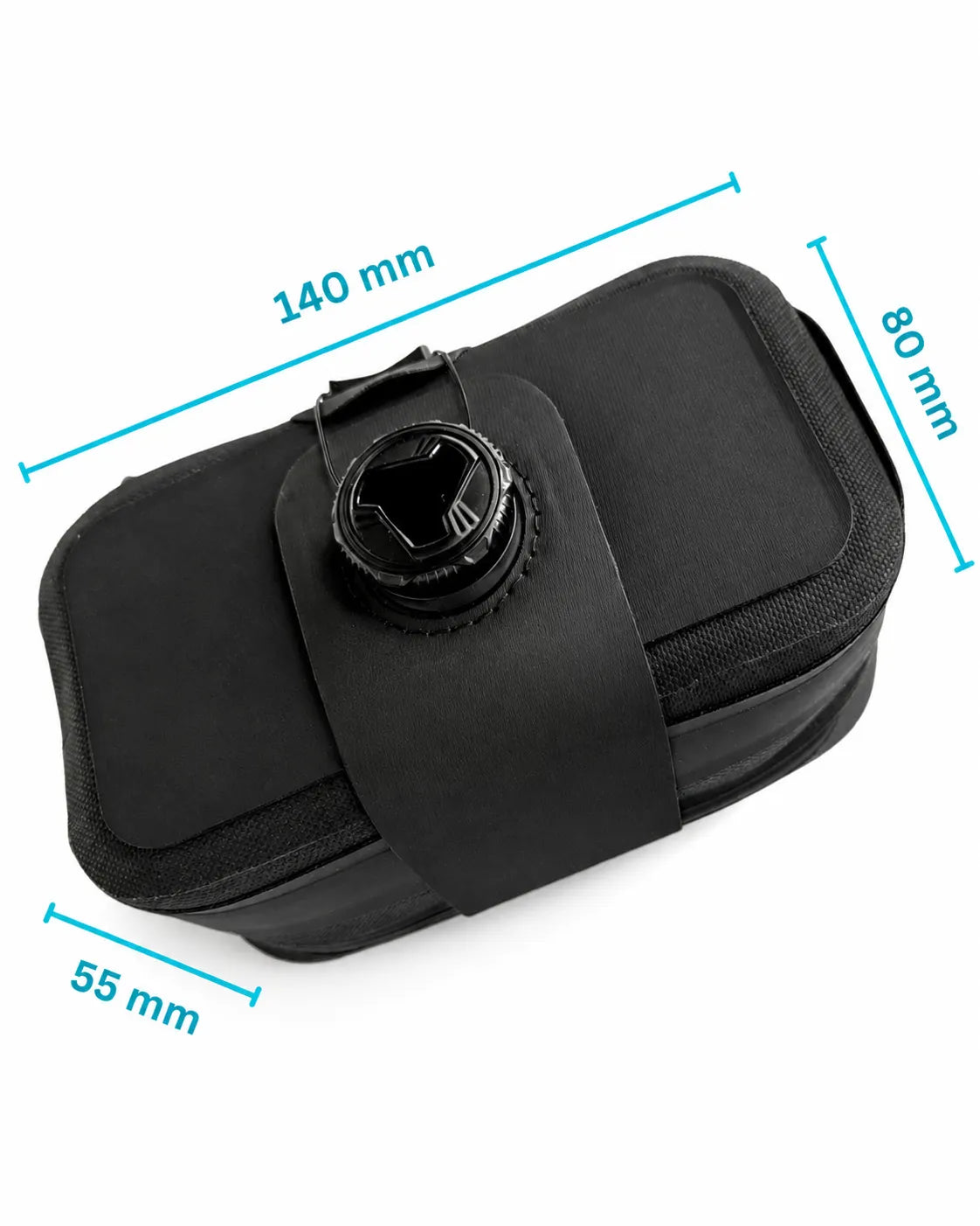 Sac de selle pour vélo | Étanche | 0,75 litres