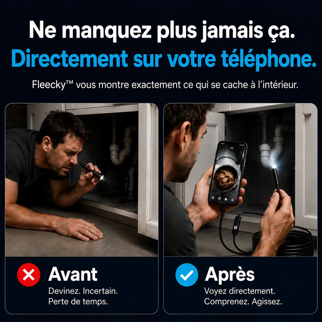 Voyez ce qui est normalement inaccessible