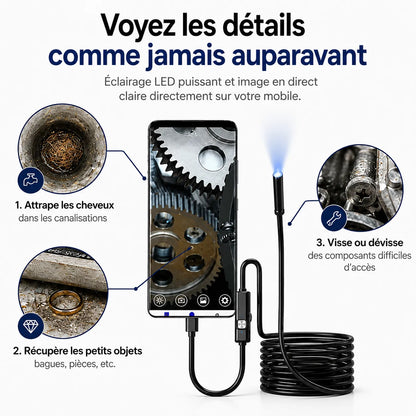 Voyez ce qui est normalement inaccessible