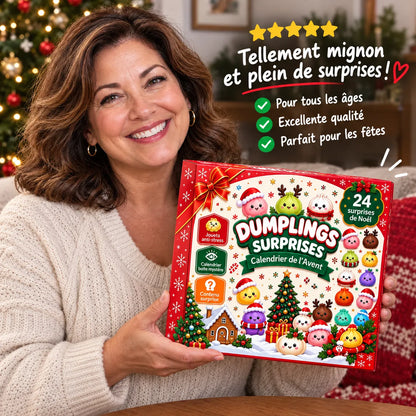 Calendrier de l’Avent Dumpling Squishy 2026
