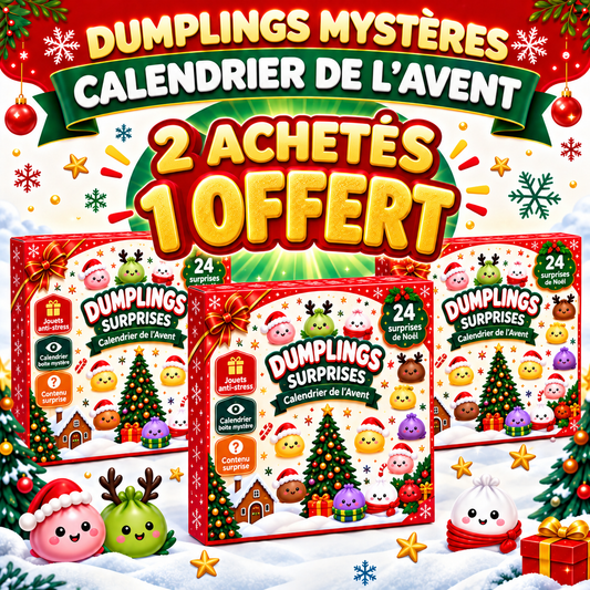 Calendrier de l’Avent Dumpling Squishy 2026